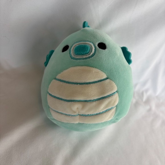 Squishmallows Sea Life Plush Bundle 8pc Clownfish Walrus Shark Turtle Seahorse - Picture 14 of 16